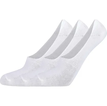 Pánské ponožky Dámské nízké ponožky Endurance Livio Silicone Sneaker Socks 3-Pack Endurance bílá 3094140