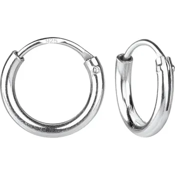 Náušnice Stříbrné náušnice kruhy 8 mm Ag 925/1000
