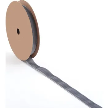 Stuha Sametová stuha 15 mm Šedá