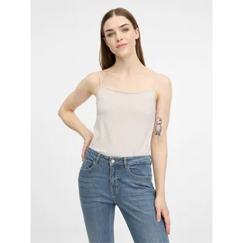 Dámské tričko Krémové dámské tílko ORSAY - Dámské Orsay šedá 3121354