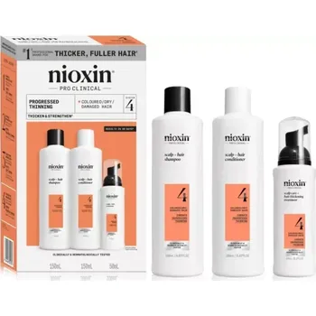 Přípravek proti padání vlasů Nioxin System 4 Trial Kit 2x150ml + 50ml