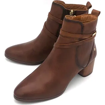 Dámská obuv Dámská kožená kotníková obuv W17-8841 PIKOLINOS hnědá Barva: cuero, Velikost: 38