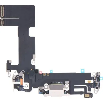 Náhradní díl pro mobilní telefon Apple iPhone 12 Mini Nabíjecí konektor bílý