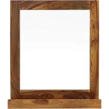 Zrcadlo Zrcadlo Amba 70x80 z indického masivu palisandr