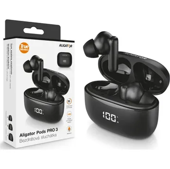 Sluchátka sluch.AL.Bluetooth TWS06 do uší PRO 3 černá