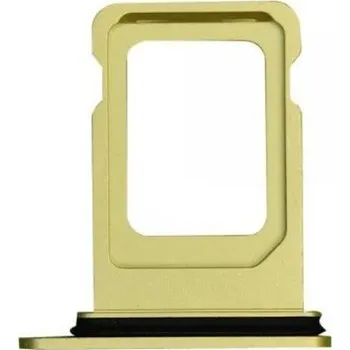 Šuplík na SIM kartu iPhone 14 / 14 Plus - žlutý IPH0532