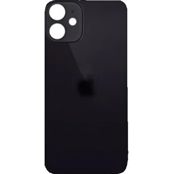 Náhradní kryt pro mobilní telefon Apple iPhone 12 Zadní sklo černé