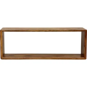 Koupelnový nábytek Dřevěná polička do koupelny 100x35x22 z masivu palisandr