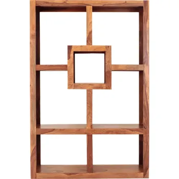 regál Dřevěný policový regál 120x180x35 z masivu palisandr