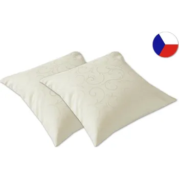 Dekorativní polštářek Damaškový dekorační polštářek 40x40 EXCELLENT SOPHIA Dekor šampaň