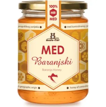 Chorvatský med Baranski 450g Medo-flor