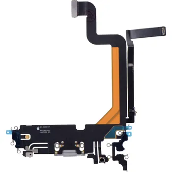 Nabíjecí port Flex kabel iPhone 14 Pro Max - stříbrný Genuine IPH0228