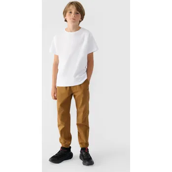 Chlapecké kalhoty Chlapecké Kalhoty Jogger Casual Hladké 4F Khaki 4FJWMM00TTR 4F šedá 3082399