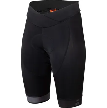 cyklistické kraťasy Dámské kraťasy KTM Lady line Black/grey Barva: Černá, Velikost: XL