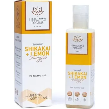 Šampon Ajurvédský šampon Shikakai+Citron Himalaya’s Dreams, 200ml