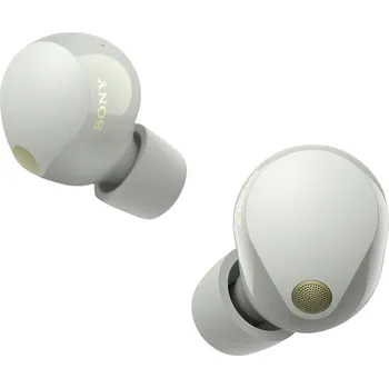 Sluchátka Sony WF-1000XM5 špuntová sluchátka (In Ear) Bluetooth® stereo stříbrná Potlačení hluku odolná vůči vodě Hi-Fi