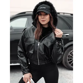 Dámská bunda DSTREET SOFTREBEL ČERNÁ M/L