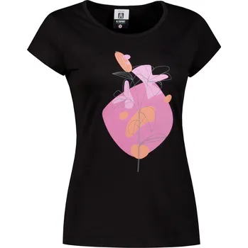 Dámské tričko Dámské tričko ALTISPORT ALW187122 Černorůžová S