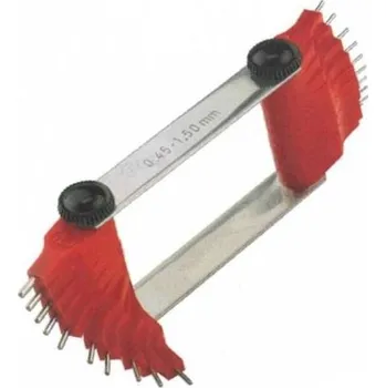 Měrky na trysky 0,45 – 1,5 mm