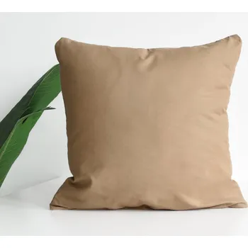 Povlak na dekorativní polštářek XPOSE® Bavlněný povlak na polštář MICHAELA DUO - hnědé/béžové 50x50 cm, Bavlna + Prodloužená možnost vrácení zboží do 50 dnů