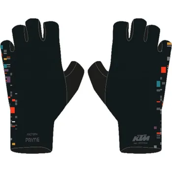 Chránič rukou Cyklistické rukavice KTM Factory Prime Barva: Černá, Velikost: XL