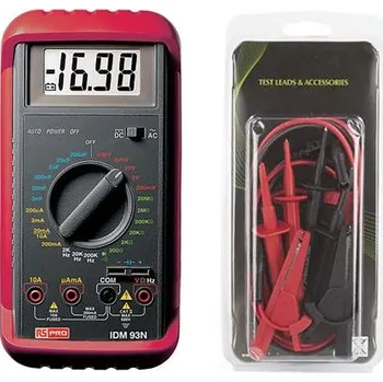 Multimetr Multimetr Ruční 10A ac 600V ac RS PRO