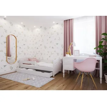 Postel Postel Elisa 180/80 cm - bílá + šuplík