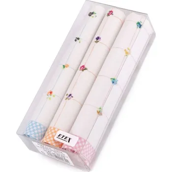 Dámský kapesník drobné květy mix náhodných barev a vzorů