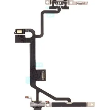 Flex kabel tlačítka zapínání a hlasitosti + kovová destička iPhone 8 / SE (2020) / SE (2022) IPH0467