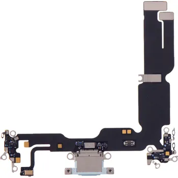 Nabíjecí port Flex kabel iPhone 15 Plus - modrý Genuine IPH0240
