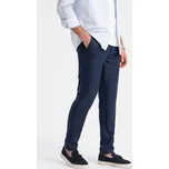 Pánské kalhoty OMBRE OM-PACP-0182 NAVY BLUE XL