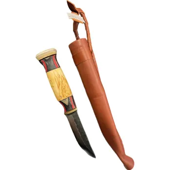 lovecký nůž Finský nůž Wood Jewel 23KITTILA Kittilaknife box