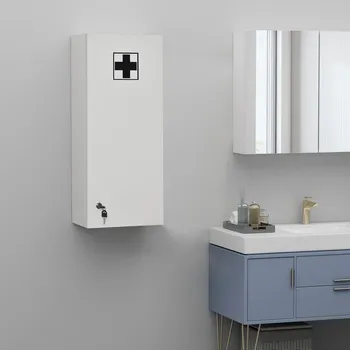 Lékárnička Závěsná lékárnička 30x20x70 cm | bílá