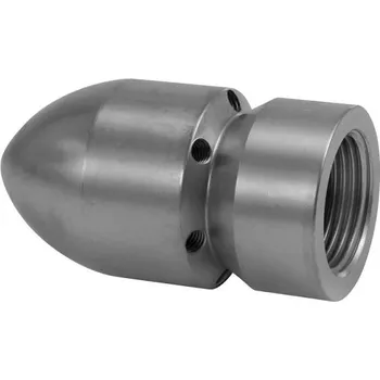 Příslušenství pro vysokotlaký čistič RM Suttner Vysokotlaká tryska GRANÁT-30° na čistění potrubí 6+1, závit 3/4" vnitřní, vel. trysky 100-615, 500bar / 150°C, tvrzená nerez Velikost trysky: 170