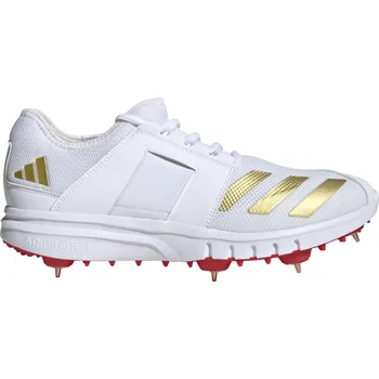 Pánská obuv ADIDAS Boty Howzat Spike 20 45 1/3 BÍLÁ|ČERVENÁ|ŽLUTÁ