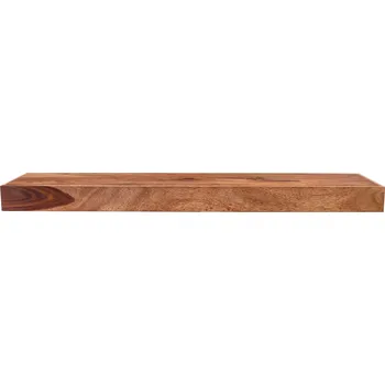 police Nástěnná police z masivu 100x22 z indického palisandru