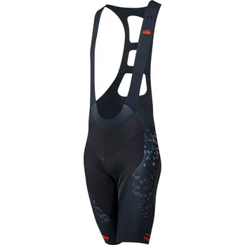 cyklistické kraťasy Cyklistické kraťasy KTM FACTORY PRIME Race Bib short Barva: Černá, Velikost: XXXL