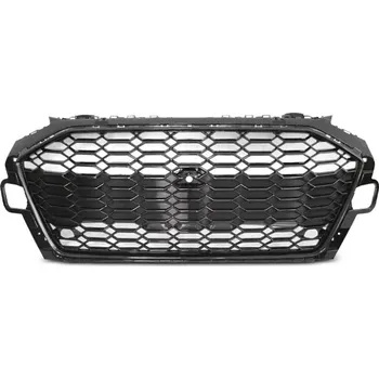 Kapota Přední maska Audi A4 B9 20- lesklá/černá PDC (GRAU80)