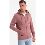 Pánská mikina OMBRE OM-SSBZ-0160 DARK PINK S