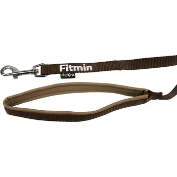 Vodítko pro psa Fitmin Vodítko pro psa hnědé - S (šíře 1,5 cm)