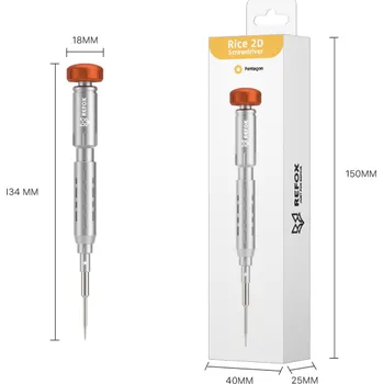 Šroubovák REFOX RS2 2D - Pentagon šroubovák 0.8mm Typ C TL0005