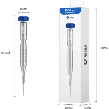 Šroubovák REFOX RS2 2D - Trojcípý šroubovák 0.6mm Typ B TL0006