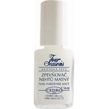 Lak na nehty Four Seansons Four Seasons zpevňovač nehtů matný 14 ml