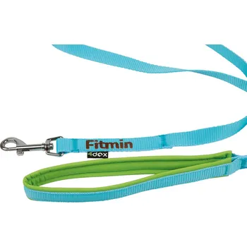Vodítko pro psa Fitmin Vodítko pro psa modro - zelené - S (šíře 1,5 cm)