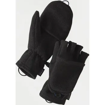 Rybářské oblečení Patagonia Rukavice s klopou Better Sweater Gloves, Black, vel. S