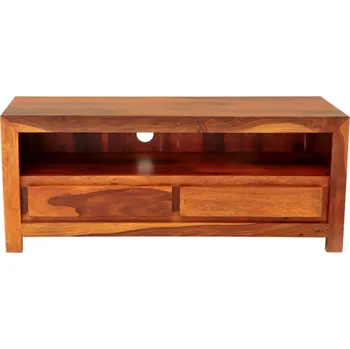 Televizní stolek Dřevěný stolek pod tv z masivu palisandr 120x50x45
