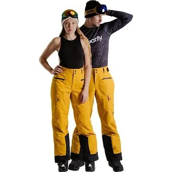 Snowboardové kalhoty Meatfly unisex SNB & SKI kalhoty Andry Chai Tea Latte | Písková | Velikost S