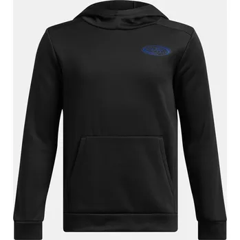 Chlapecká mikina Under Armour Chlapecká mikina UA Armour Flc Glitch HD - Kluci Under Armour černá 3011601