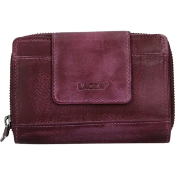 Peněženka Dámská kožená peněženka 931/D Lagen fialová