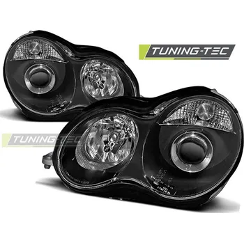 Přední světlomet Přední světla Mercedes Benz W203 C-classe 00-04 - černá (LPME17)